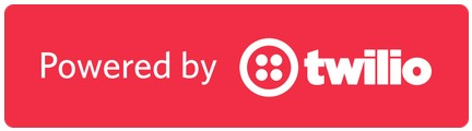 Powered by Twilio