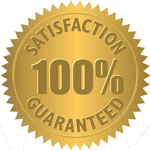 100% Satisfaction Guaranteed